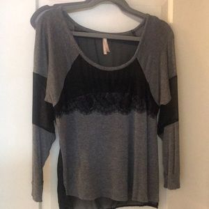 Long sleeve Shear Blouse